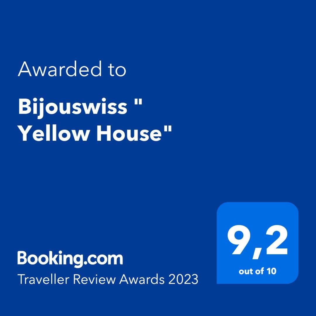 Bijouswiss " Yellow House" Oberterzen Exterior photo